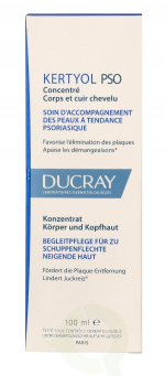 Ducray Kertyol PSO-konsentrat kropp og hodebunn 100 ml