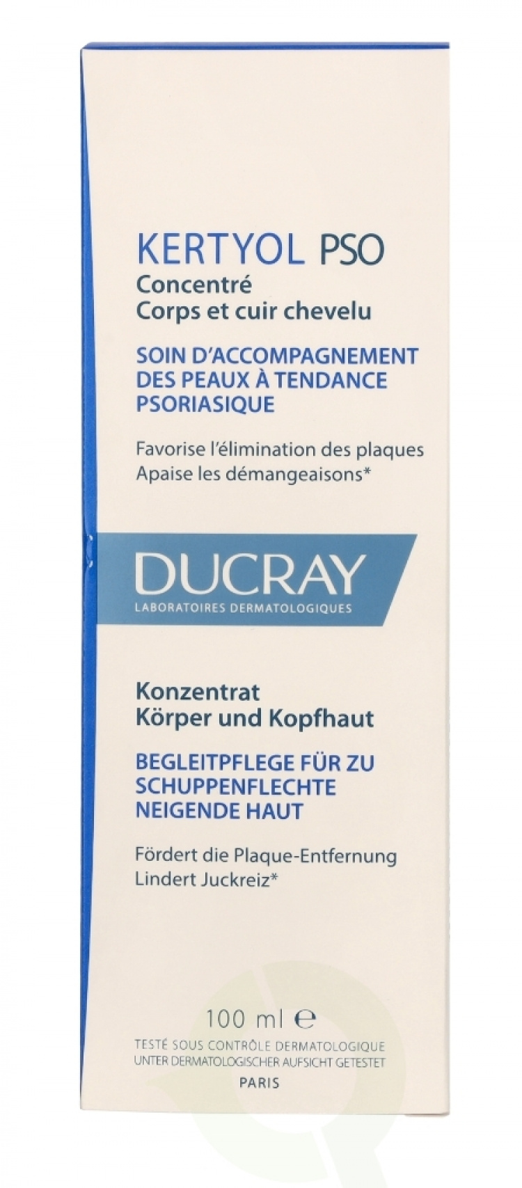 Ducray Kertyol PSO-konsentrat kropp og hodebunn 100 ml