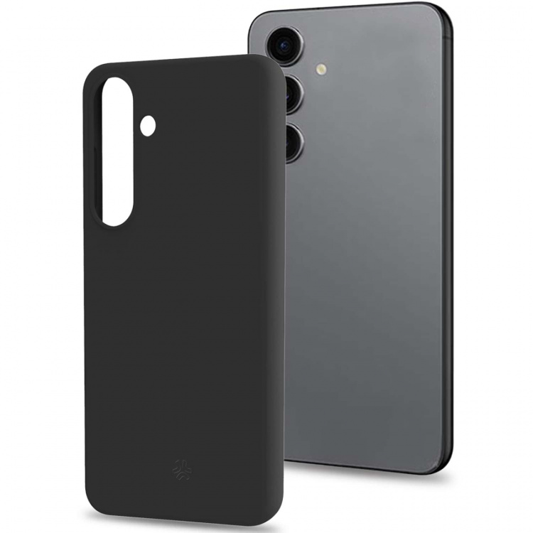 Celly Cromo Soft gummideksel Galaxy S24 5G Svart