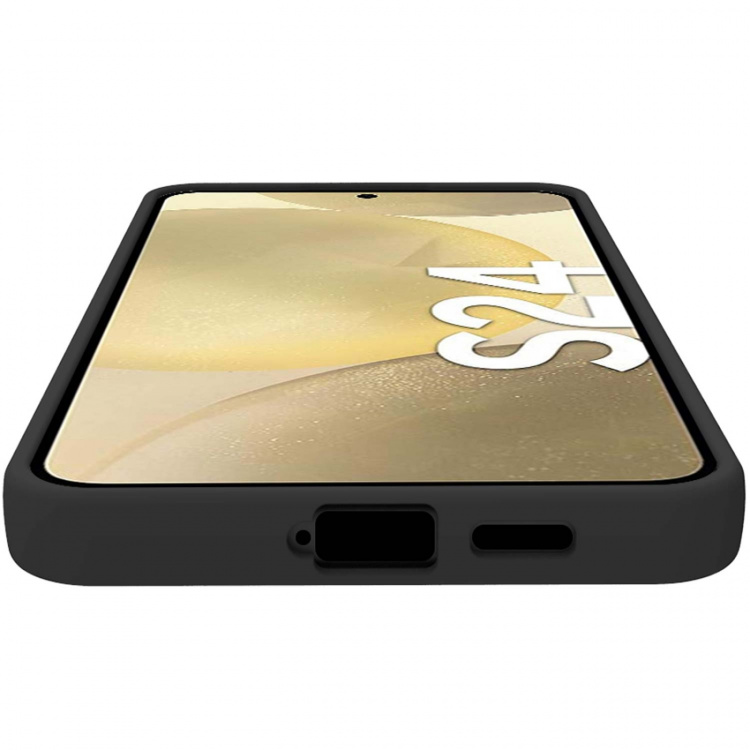 Celly Cromo Soft gummideksel Galaxy S24 5G Svart