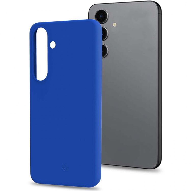 Celly Cromo Soft gummideksel Galaxy S24 5G Blå