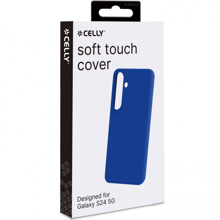 Celly Cromo Soft gummideksel Galaxy S24 5G Blå