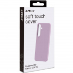 Celly Cromo Soft gummideksel Galaxy S24 5G Pink