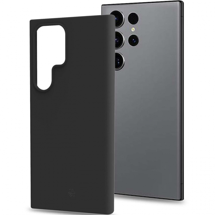 Celly Cromo Soft gummideksel Galaxy S24 Ultra 5G Svart Celly Cromo Soft gummideksel Galaxy S24 Ultra 5G Svart
