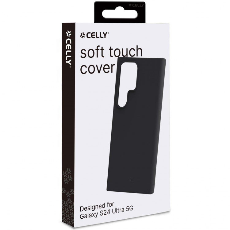 Celly Cromo Soft gummideksel Galaxy S24 Ultra 5G Svart Celly Cromo Soft gummideksel Galaxy S24 Ultra 5G Svart
