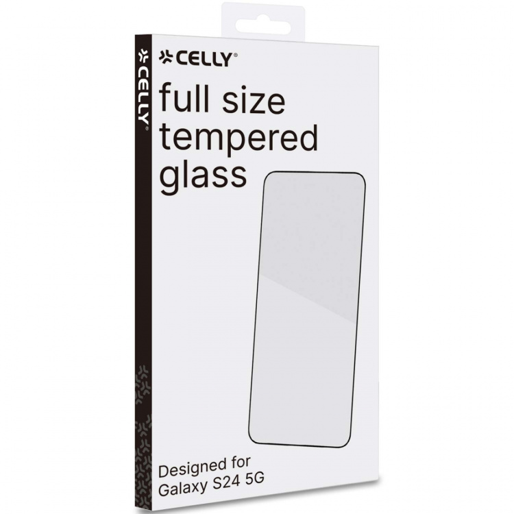 Celly Skjermbeskytter i helglass herdet glass Galaxy S24 5G