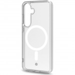 Celly Gelskinmag Magnetisk TPU-deksel Galaxy S24 5G Transparent GEL