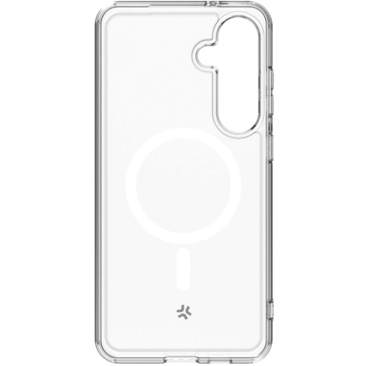 Celly Gelskinmag Magnetisk TPU-deksel Galaxy S24 5G Transparent GEL