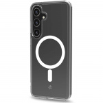 Celly Gelskinmag Magnetisk TPU-deksel Galaxy S24 5G Transparent GEL