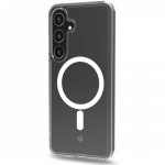 Celly Gelskinmag Magnetic TPU Cover Galaxy S24+ 5G Transparent