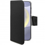 Celly Wally Wallet Wallet-etui Galaxy S24+ 5G Svart
