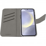 Celly Wally Wallet Wallet-etui Galaxy S24+ 5G Svart