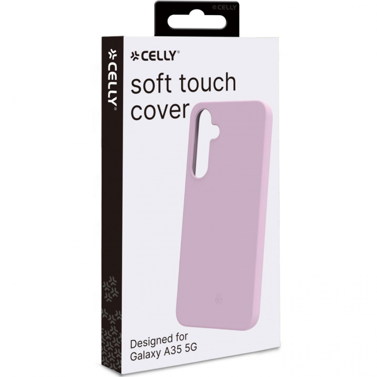 Celly Cromo Soft gummideksel Galaxy A35 5G Rosa