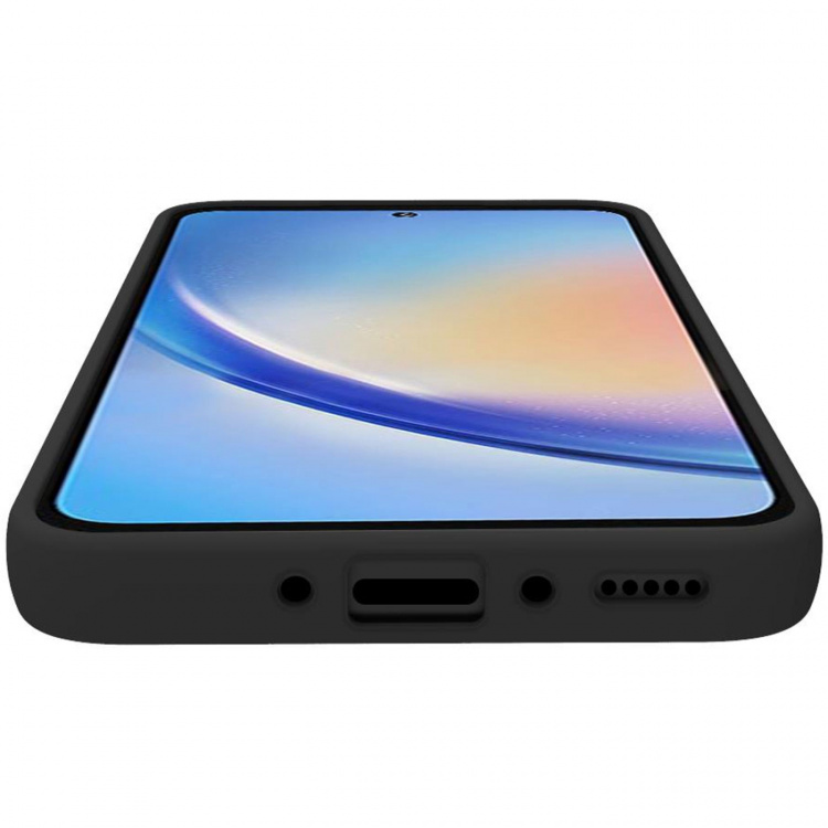 Celly Cromo Soft gummideksel Galaxy A55 5G Svart