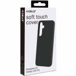 Celly Cromo Soft gummideksel Galaxy A55 5G Svart