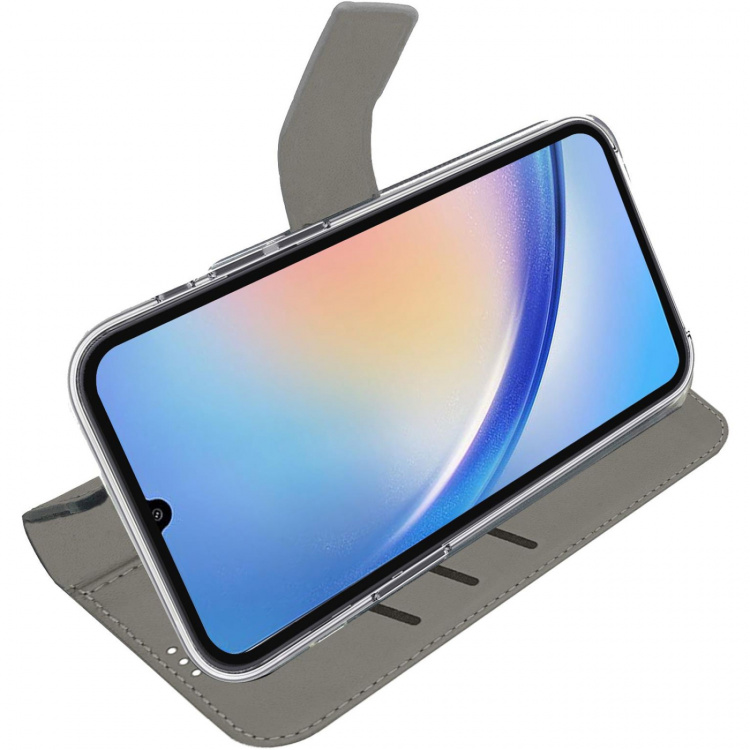 Celly Wally Wallet Wallet-etui Galaxy A35 5G Svart