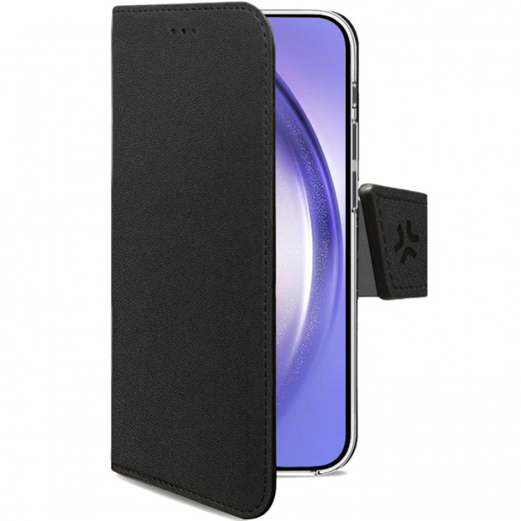 Celly Wally Wallet Wallet-etui Galaxy A55 5G Svart