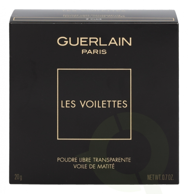 Guerlain Les Voilettes Gjennomsiktig løst pudder 20 gr #02 Clair