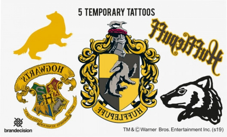 Cine replikaer Harry Potter Hufflepuff trollmann, størrelse S
