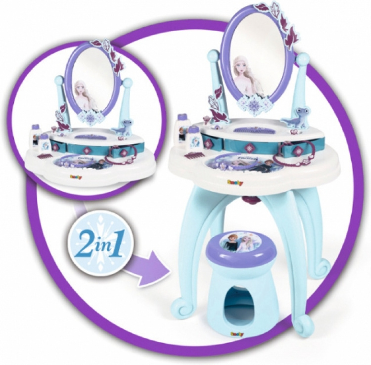Smoby SAS Disney Frozen 2 i 1 - Sminkebord for barn