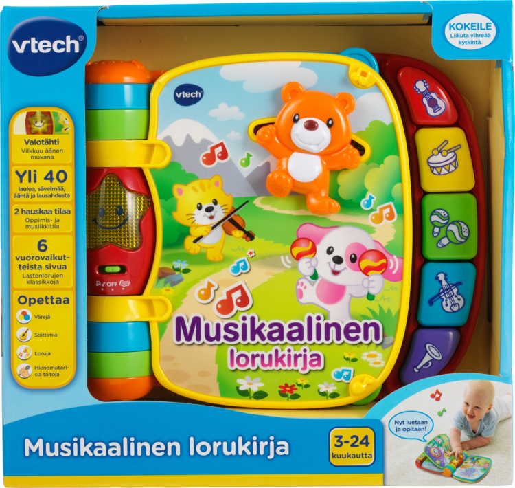 VTech Baby Musical-barnerimbok, FI VTech Baby Musical-barnerimbok, FI