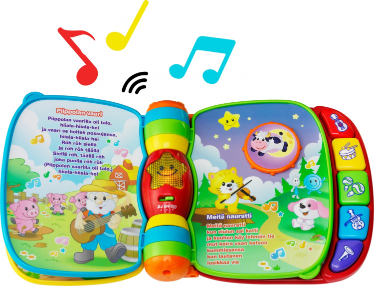 VTech Baby Musical-barnerimbok, FI VTech Baby Musical-barnerimbok, FI