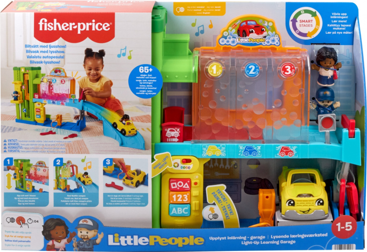 Fisher-Price Little People Bensinstasjon lekesett