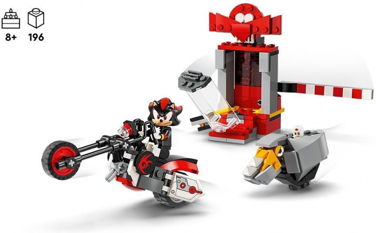 Lego Sonic 76995 - Skyggen pinnsvinets flukt