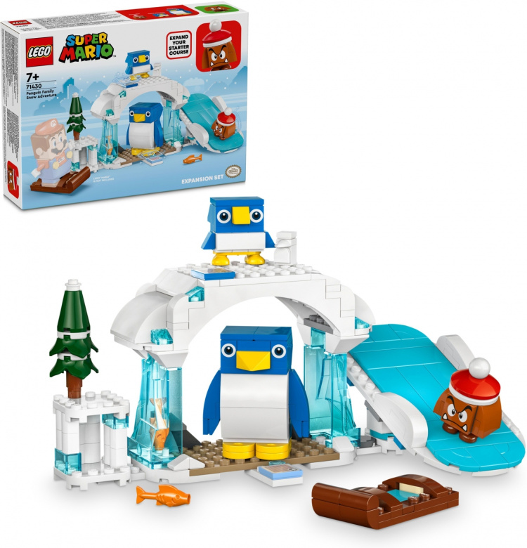 Lego Super Mario 71430 - Utvidelsessett Penguin Family Snow Adventure