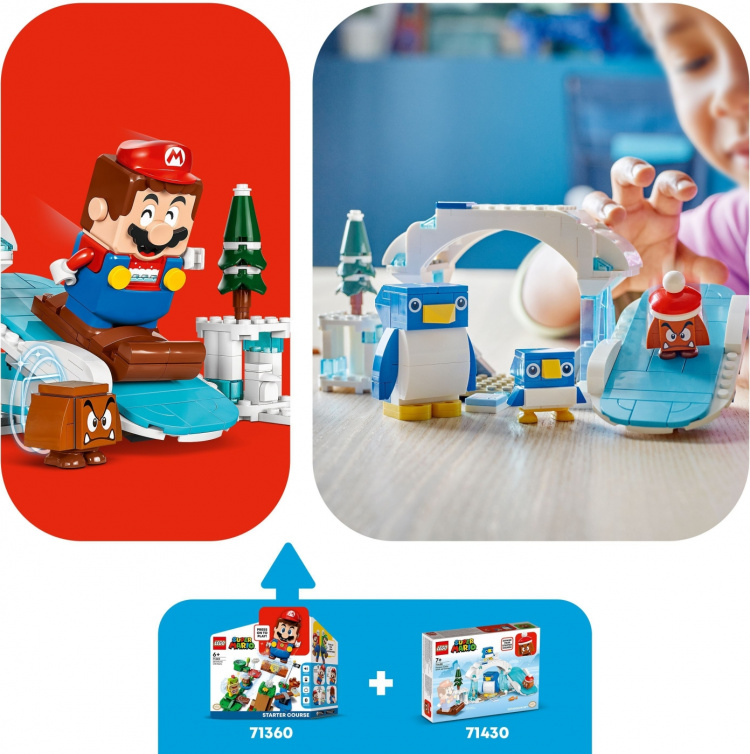 Lego Super Mario 71430 - Utvidelsessett Penguin Family Snow Adventure