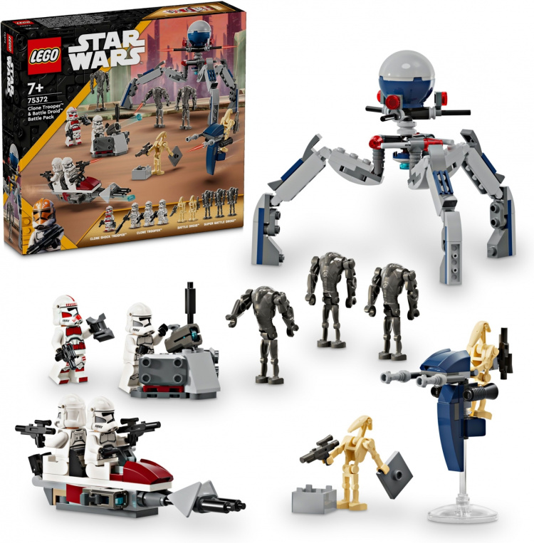Lego Star Wars 75372 - Klontrooper™ og Battle Droid™ Battle Pack