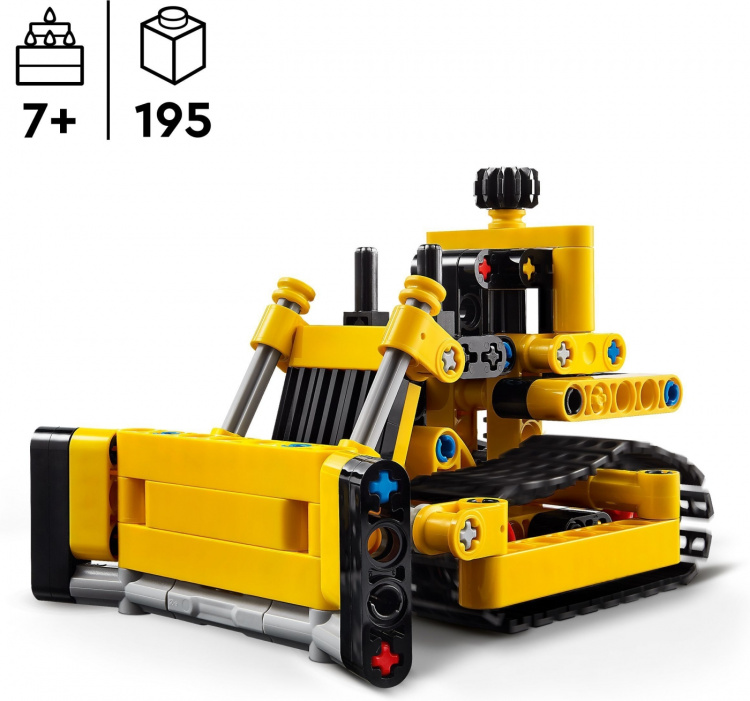 Lego Technic 42163 - Kraftig bulldoser