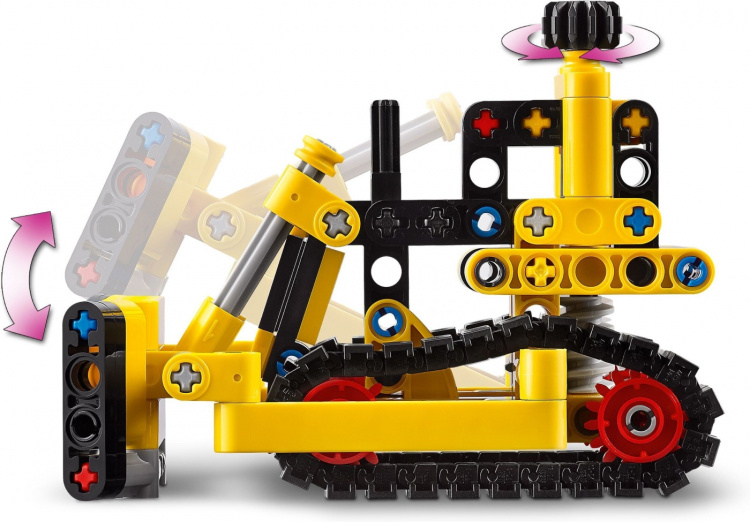 Lego Technic 42163 - Kraftig bulldoser