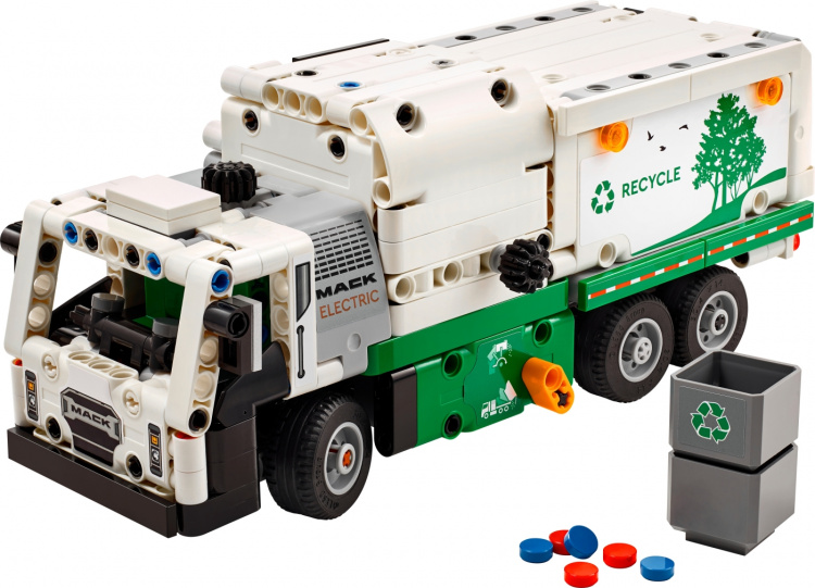Lego Technic 42167 - Mack® LR Elektrisk søppelbil