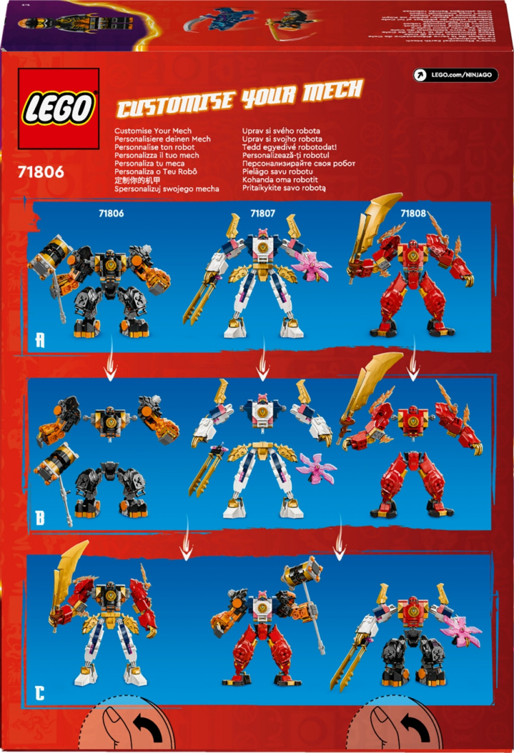 Lego Ninjago 71806 - Coles elementære jordrobot