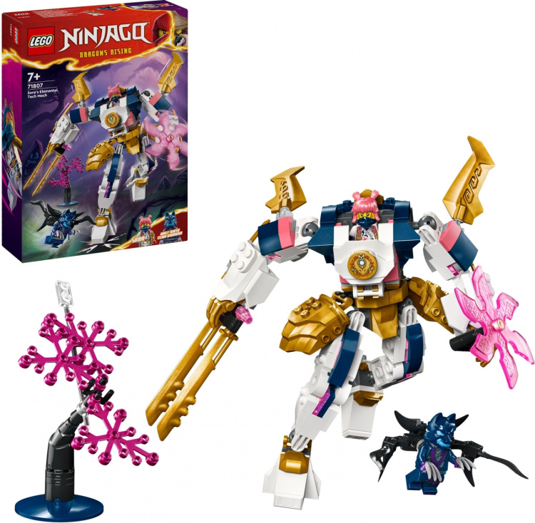 Lego Ninjago 71807 - Soras Elemental Tech Mech Lego Ninjago 71807 - Soras Elemental Tech Mech