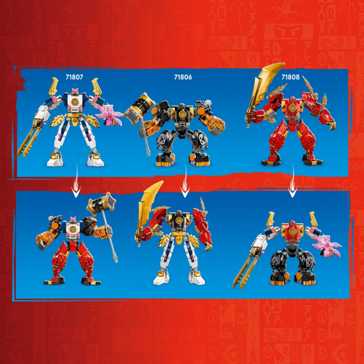 Lego Ninjago 71807 - Soras Elemental Tech Mech Lego Ninjago 71807 - Soras Elemental Tech Mech