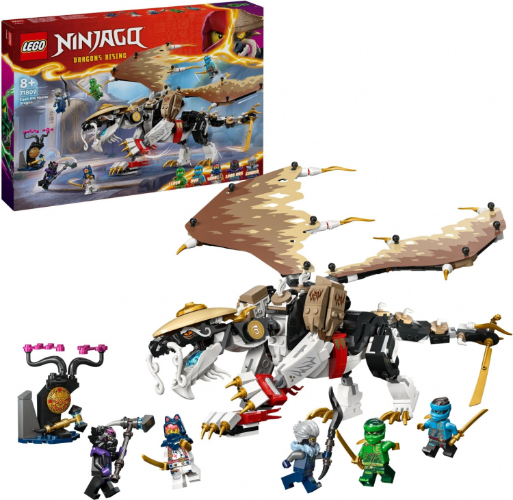 Lego Ninjago 71809 - Egalt Mesterdragen Lego Ninjago 71809 - Egalt Mesterdragen