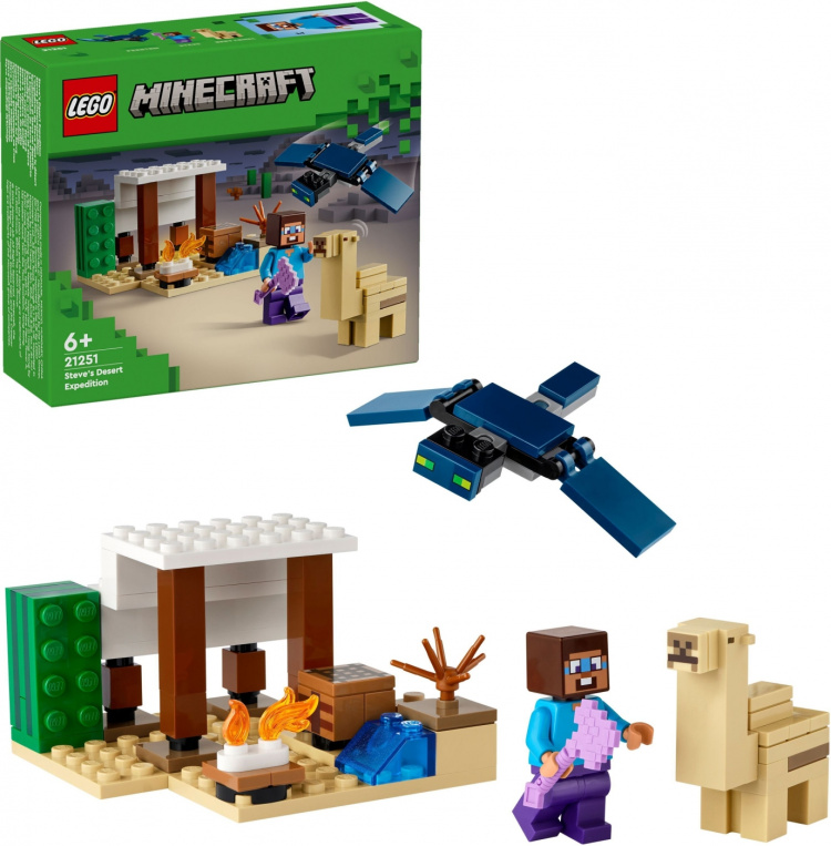 Lego Minecraft 21251 - Steves ørkenekspedisjon