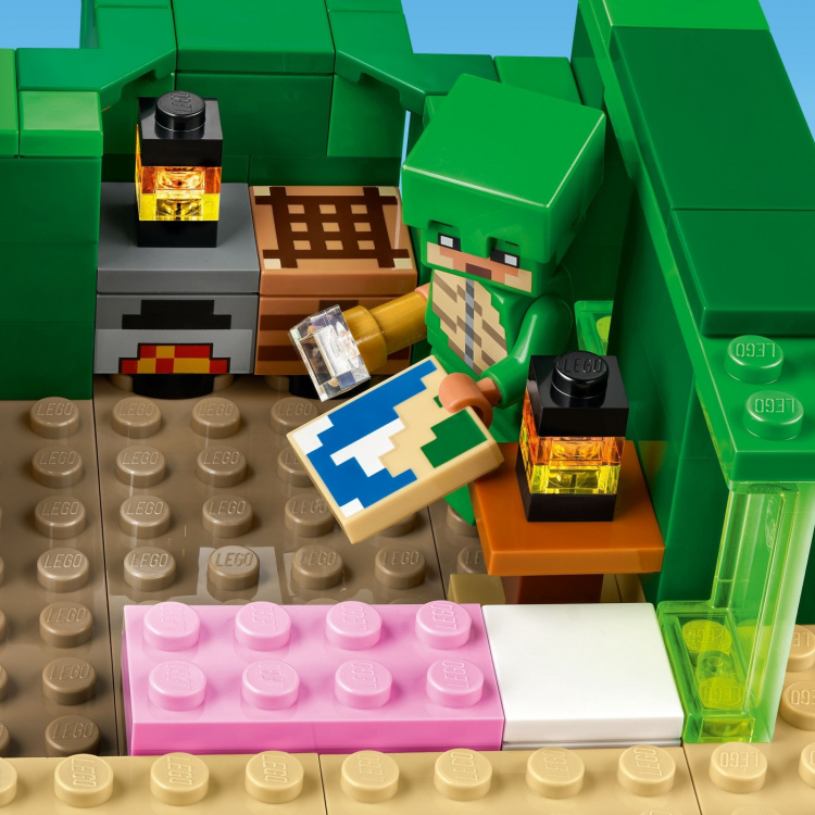 Lego Minecraft 21254 - Skilpaddens strandhus