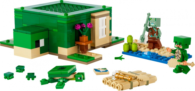 Lego Minecraft 21254 - Skilpaddens strandhus