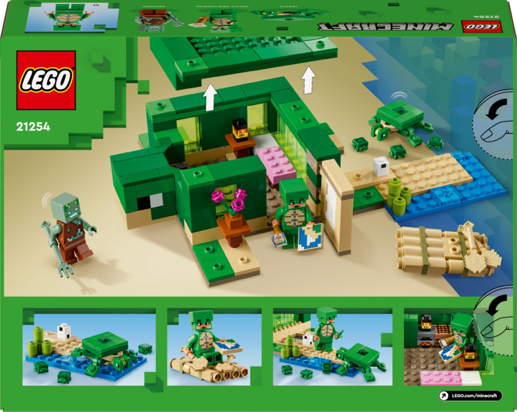Lego Minecraft 21254 - Skilpaddens strandhus