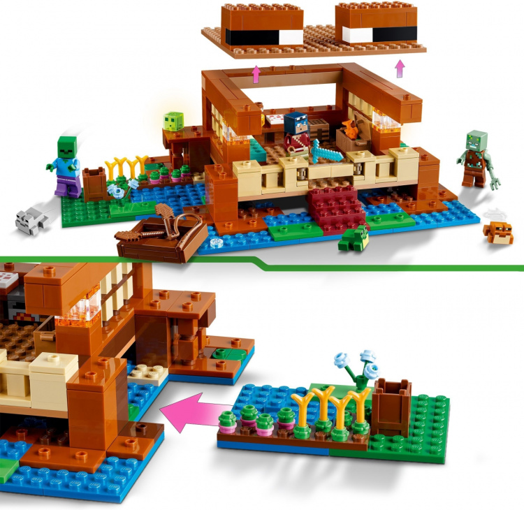 Lego Minecraft 21256 - Froskehuset Lego Minecraft 21256 - Froskehuset