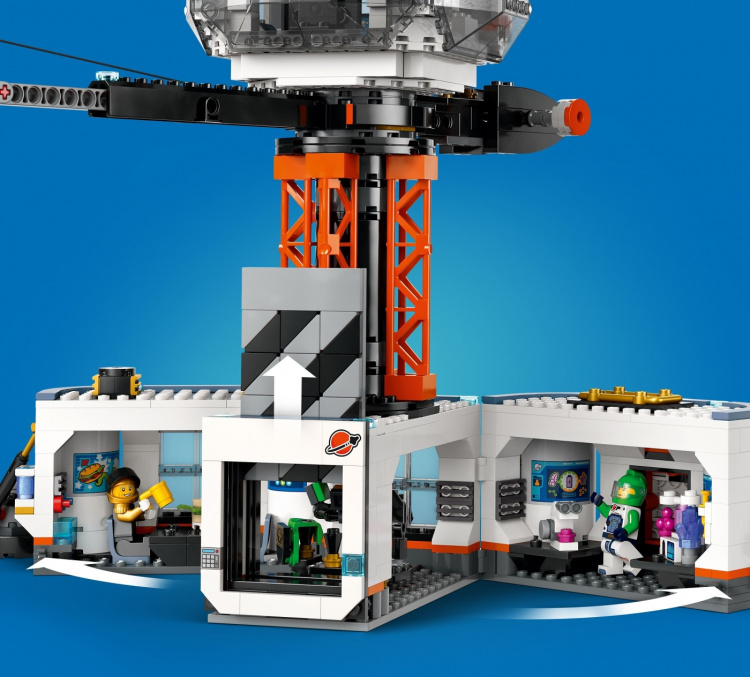 Lego City Space 60434 - Rombase og rakettutskytningsrampe