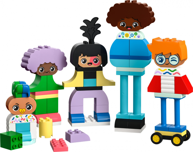 Lego DUPLO Town 10423 - Byggbare mennesker med store følelser