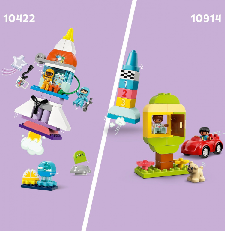 Lego DUPLO Town 10422 - 3-i-1 romfergeeventyr