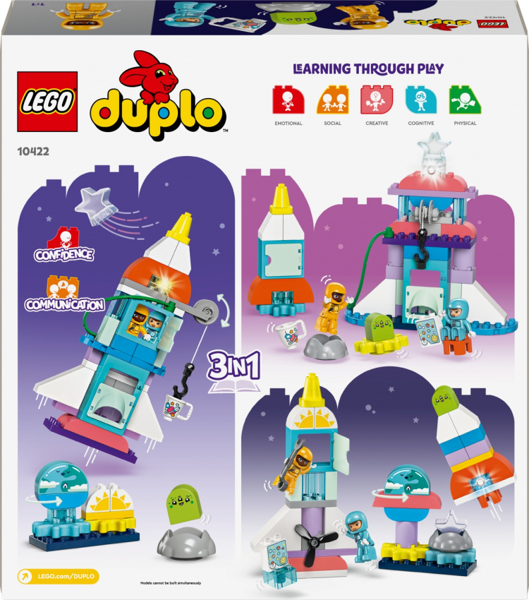 Lego DUPLO Town 10422 - 3-i-1 romfergeeventyr