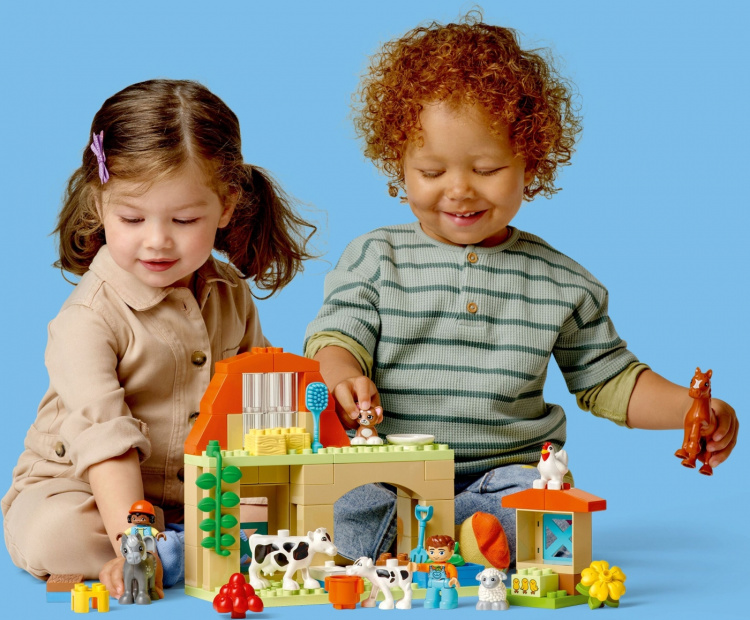 Lego DUPLO Town 10416 - Ta vare på dyrene på bondegården