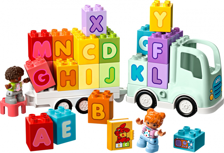 Lego DUPLO Town 10421 - Alfabetlastebil Lego DUPLO Town 10421 - Alfabetlastebil