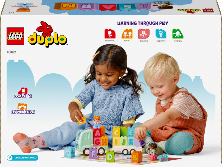 Lego DUPLO Town 10421 - Alfabetlastebil Lego DUPLO Town 10421 - Alfabetlastebil